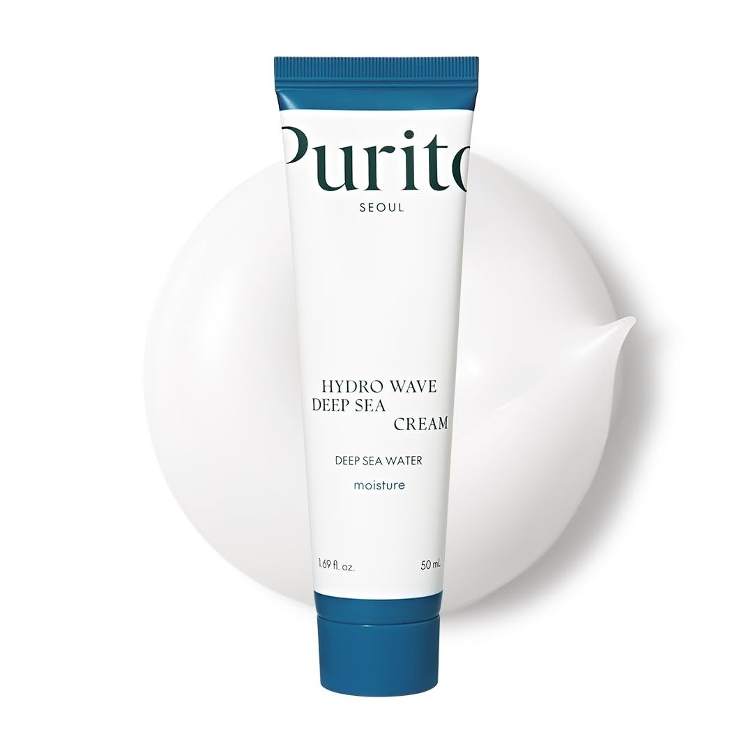 PURITO Hydro Wave Deep Sea Cream 50ml de PURITO — textura y detalle | K-Beauty coreano en Narumi Chile