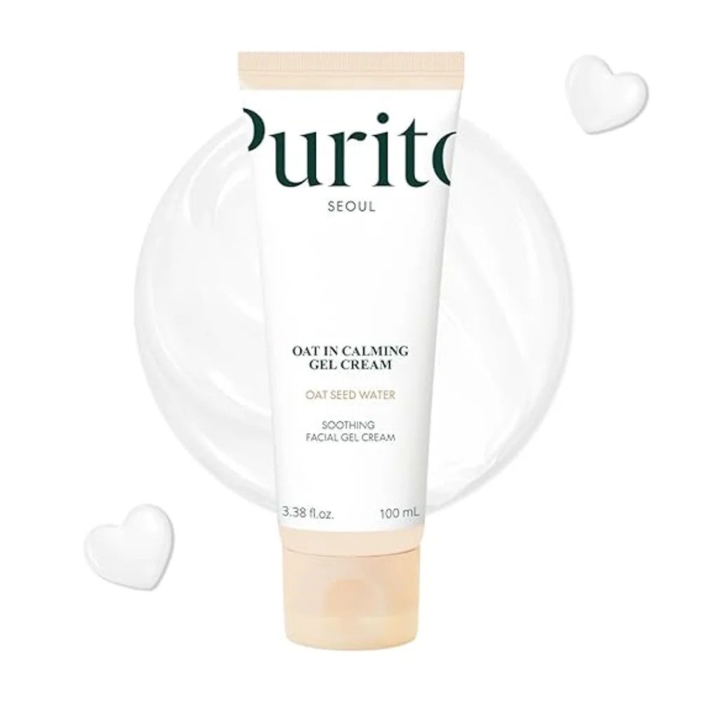PURITO Oat-in Calming Gel Cream 100ml de PURITO — presentación y empaque | K-Beauty coreano en Narumi Chile