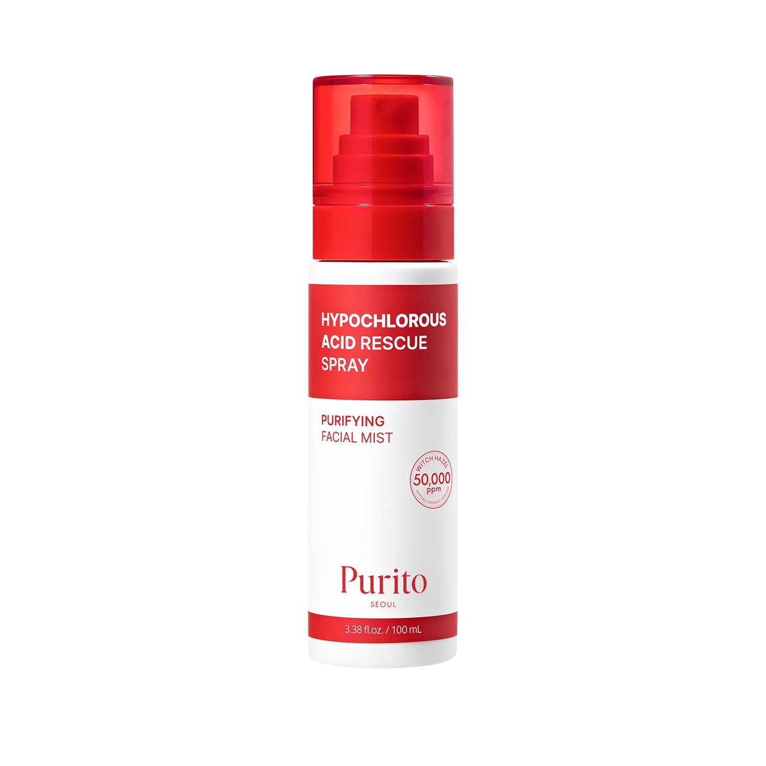 PURITO ÔÇô Hypochlorous Acid Rescue Spray ÔÇô 100ml de PURITO — textura y detalle | K-Beauty coreano en Narumi Chile