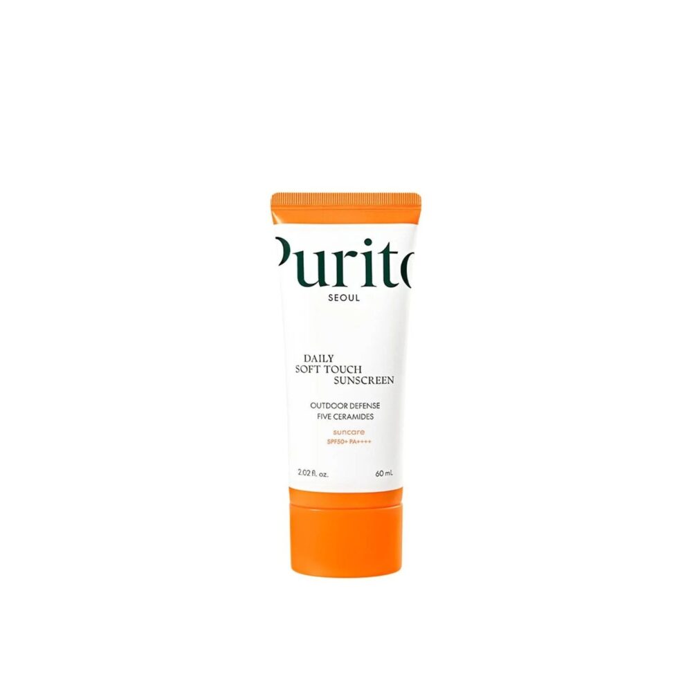 PURITO SEOUL – Daily Soft Touch Sunscreen 60ml de PURITO — presentación y empaque | K-Beauty coreano en Narumi Chile