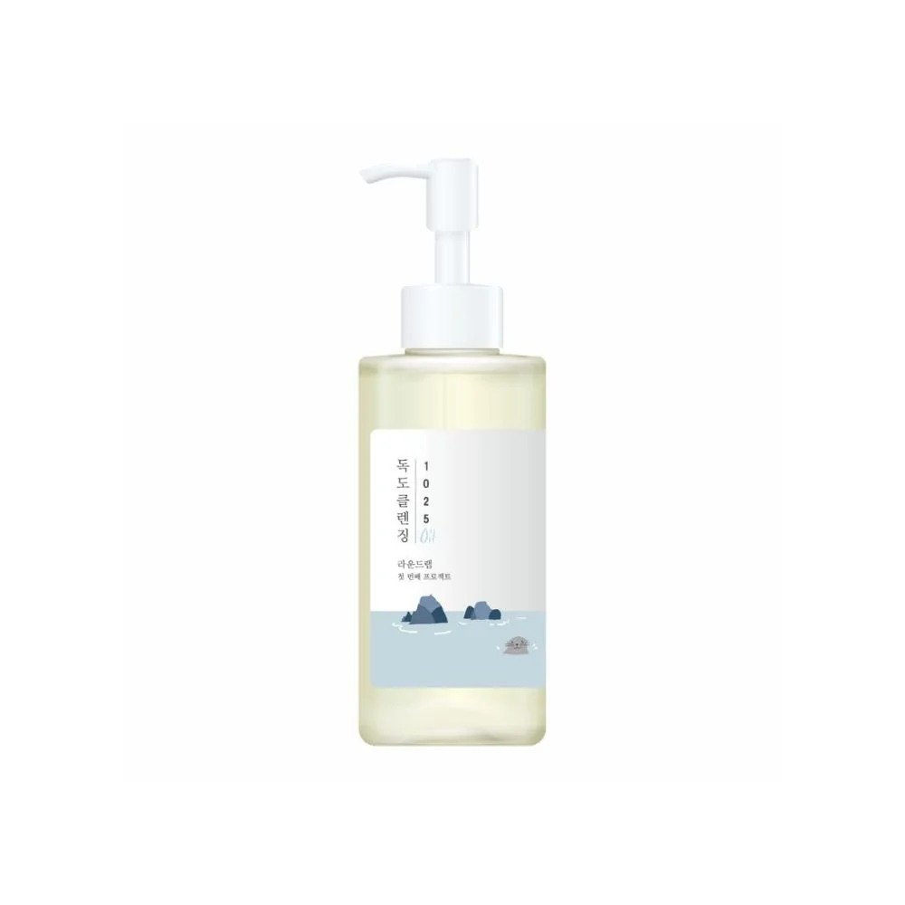 Limpiador oleoso Round Lab Aceite Limpiador Facial Round Lab 1025 Dokdo 200 Ml de Round Lab, skincare coreano en Narumi Chile