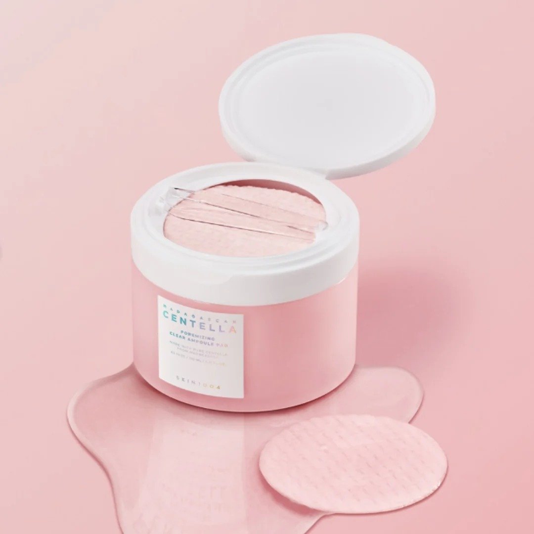 Pads SKIN1004 Madagascar Centella Poremizing Clear Ampoule Pad de SKIN1004, skincare coreano en Narumi Chile