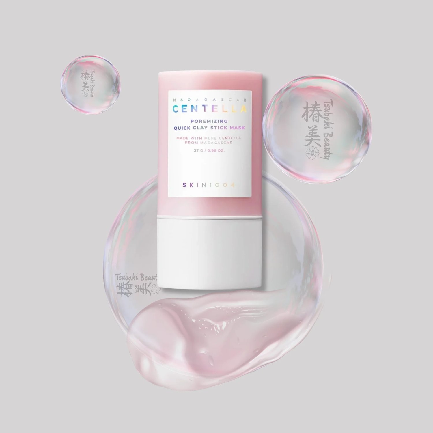 SKIN1004 Madagascar Centella Poremizing Quick Clay Stick Mask 27g de SKIN1004 — presentación y empaque | K-Beauty coreano en Narumi Chile