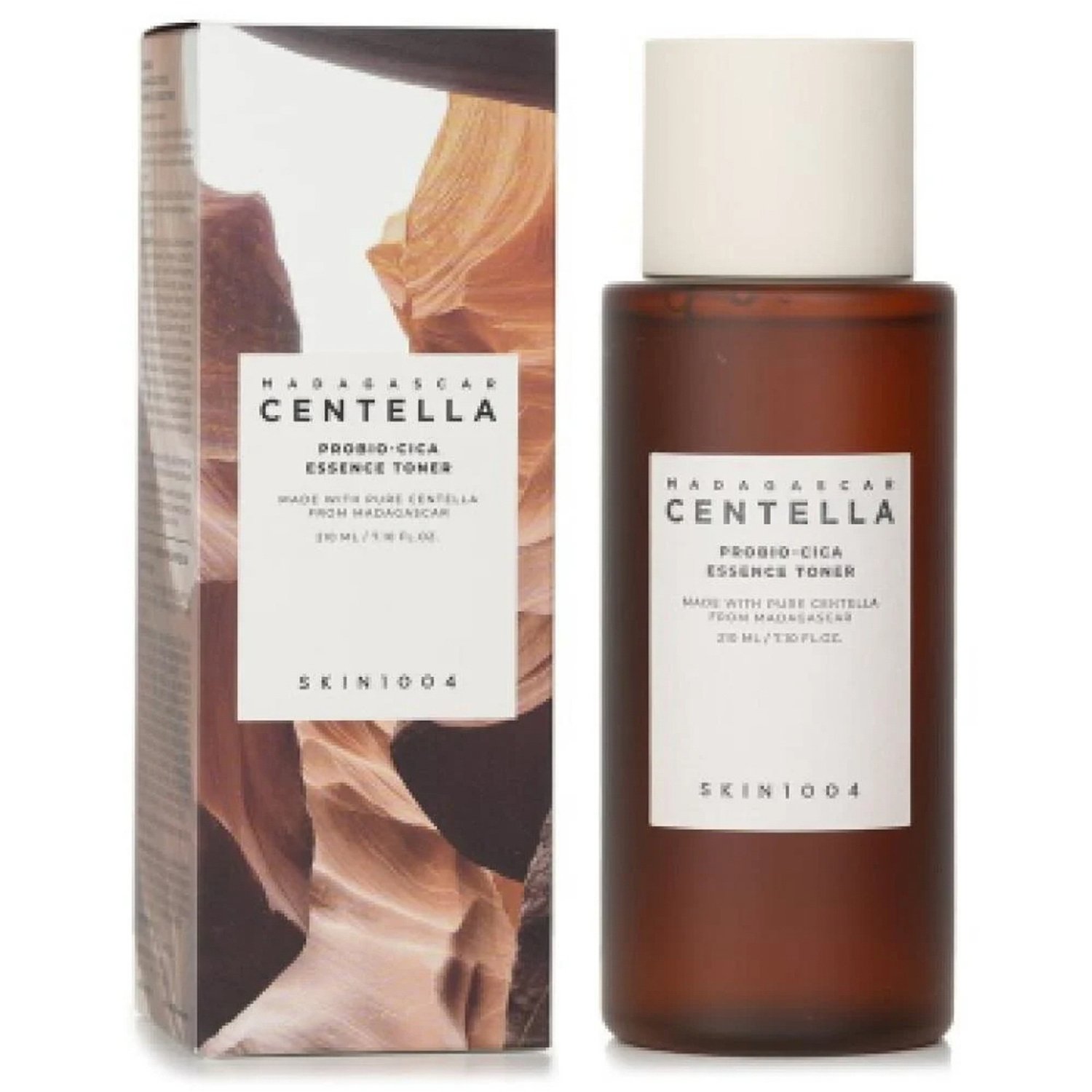 SKIN1004 Madagascar Centella Probio-Cica Essence Toner 210ml de SKIN1004 — textura y detalle | K-Beauty coreano en Narumi Chile