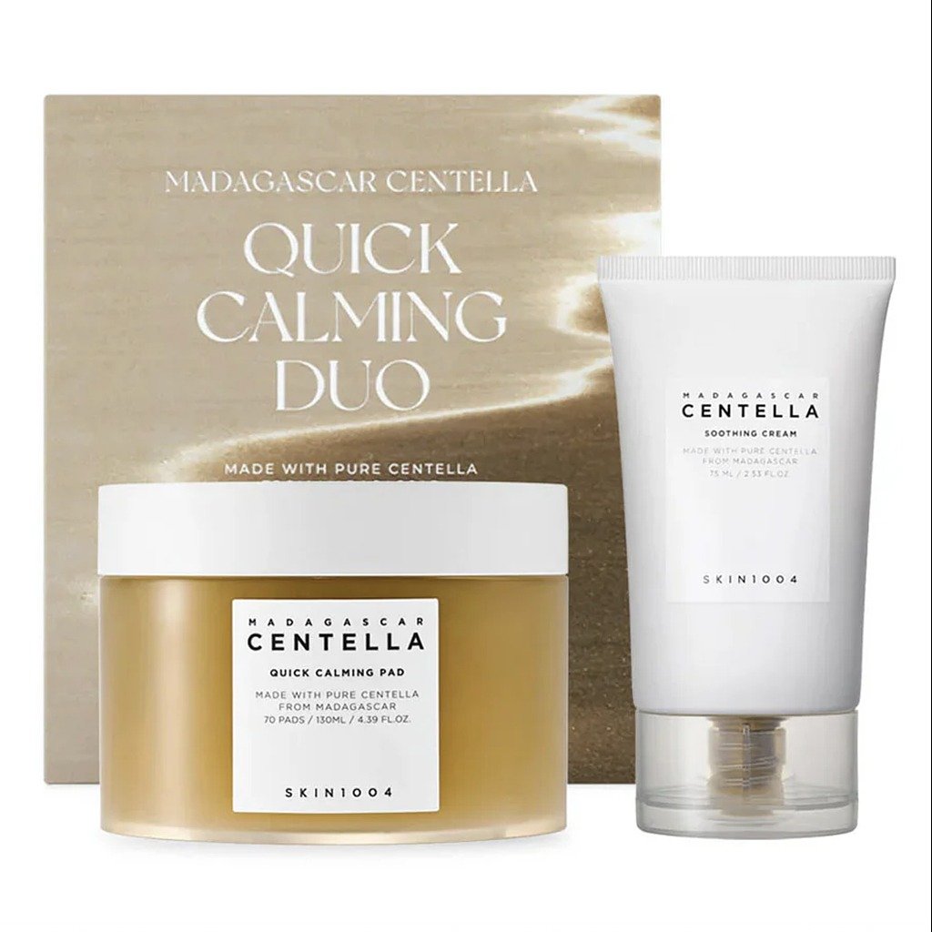 Pads SKIN1004 Madagascar Centella Quick Calming Duo de SKIN1004, skincare coreano en Narumi Chile