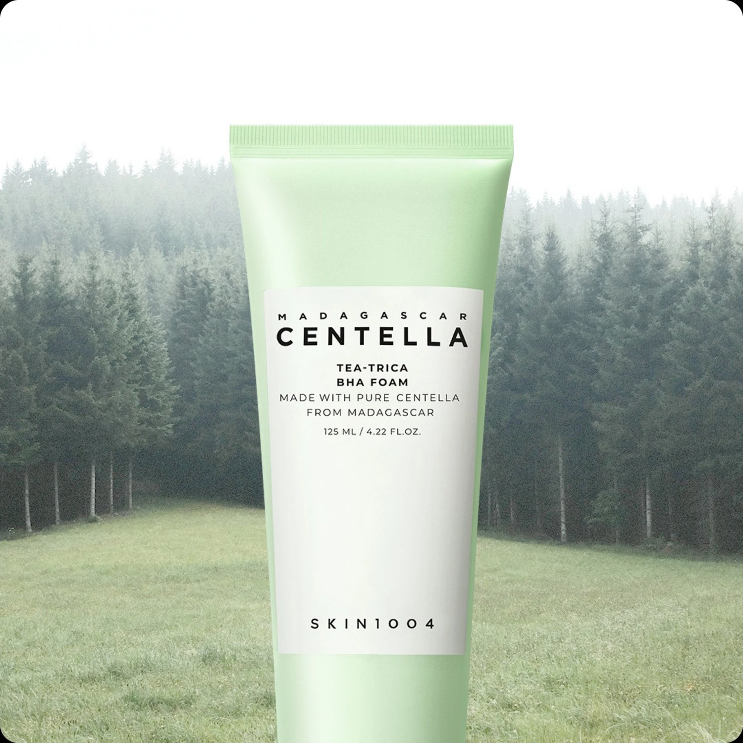 SKIN1004 Madagascar Centella Tea-trica BHA Foam de SKIN1004 — presentación y empaque | K-Beauty coreano en Narumi Chile