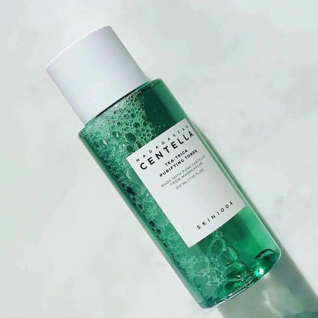 SKIN1004 Madagascar Centella Tea-Trica Purifying Toner de SKIN1004 — presentación y empaque | K-Beauty coreano en Narumi Chile