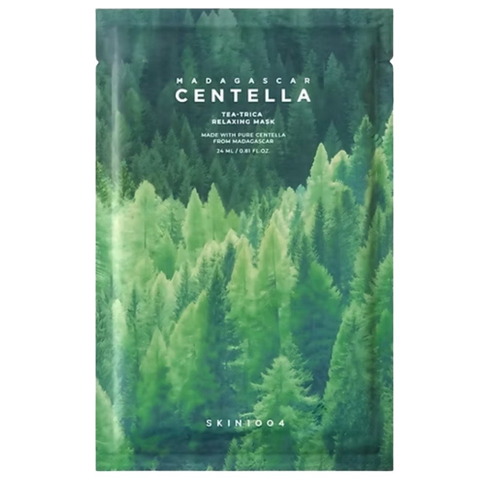 Mascarilla facial SKIN1004 Madagascar Centella Tea-Trica Relaxing Mask de SKIN1004, skincare coreano en Narumi Chile