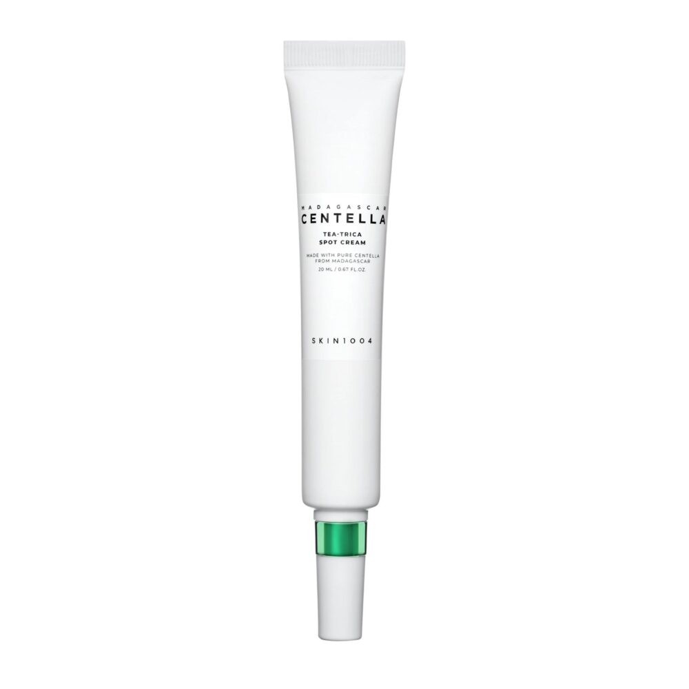 SKIN1004 Madagascar Centella Tea-Trica Spot Cream 20ML de SKIN1004 — presentación y empaque | K-Beauty coreano en Narumi Chile