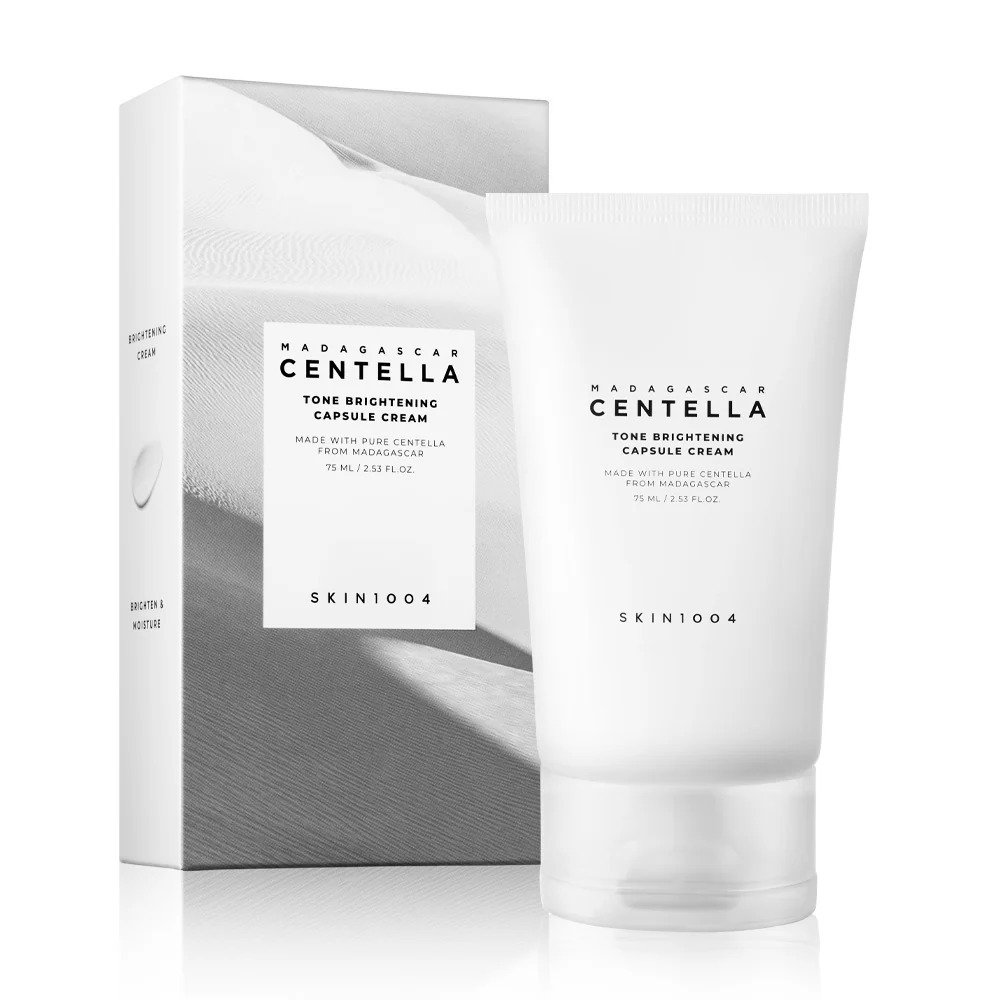 SKIN1004 Madagascar Centella Tone Brightening Capsule Cream 75ml de SKIN1004 — textura y detalle | K-Beauty coreano en Narumi Chile