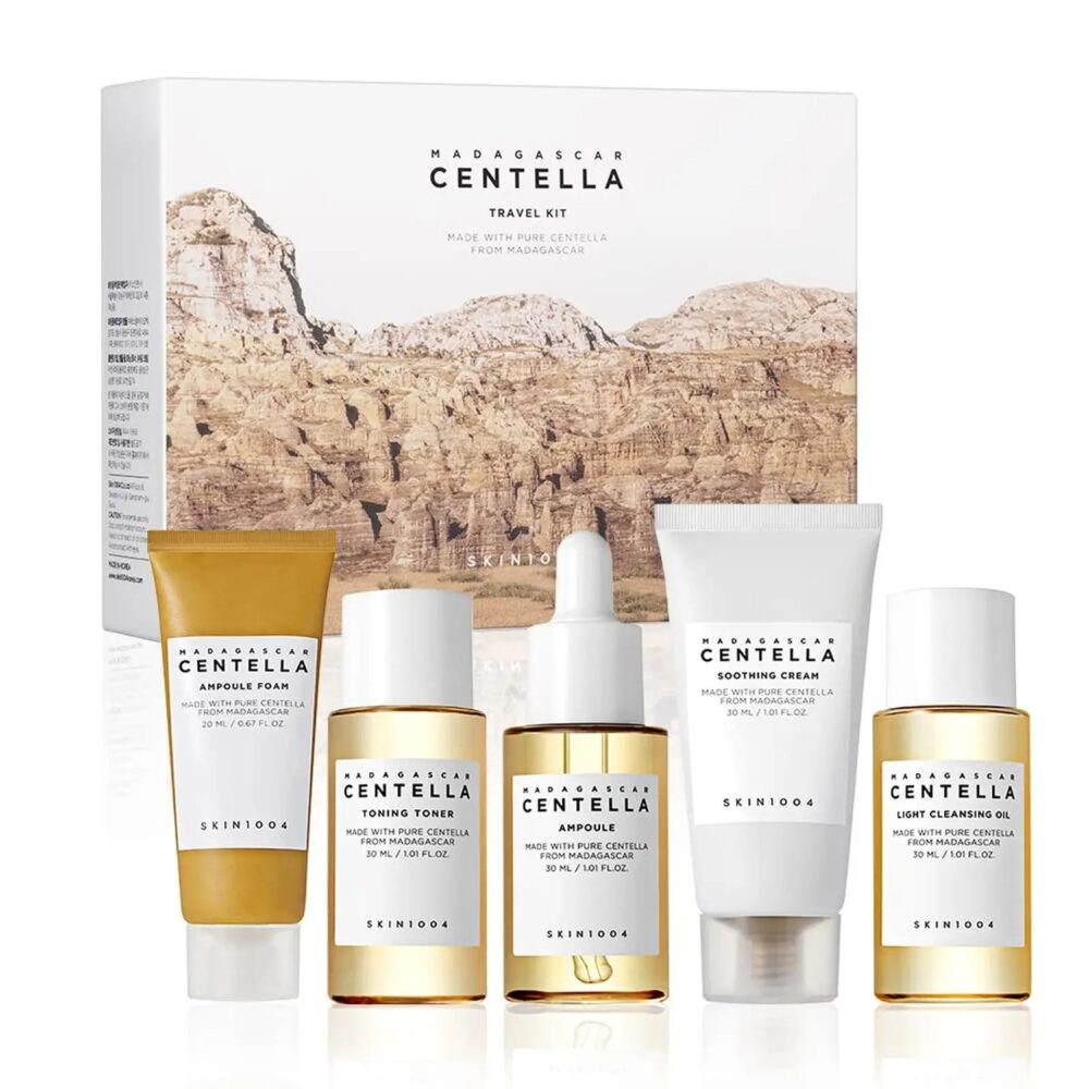 Rutinas Completas SKIN1004 Madagascar Centella Travel Kit de SKIN1004, skincare coreano en Narumi Chile