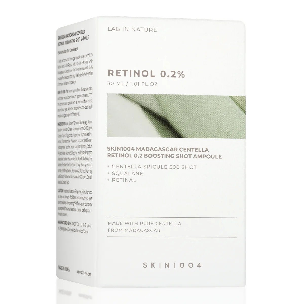SKIN1004 Retinol 0,2% de SKIN1004 — presentación y empaque | K-Beauty coreano en Narumi Chile