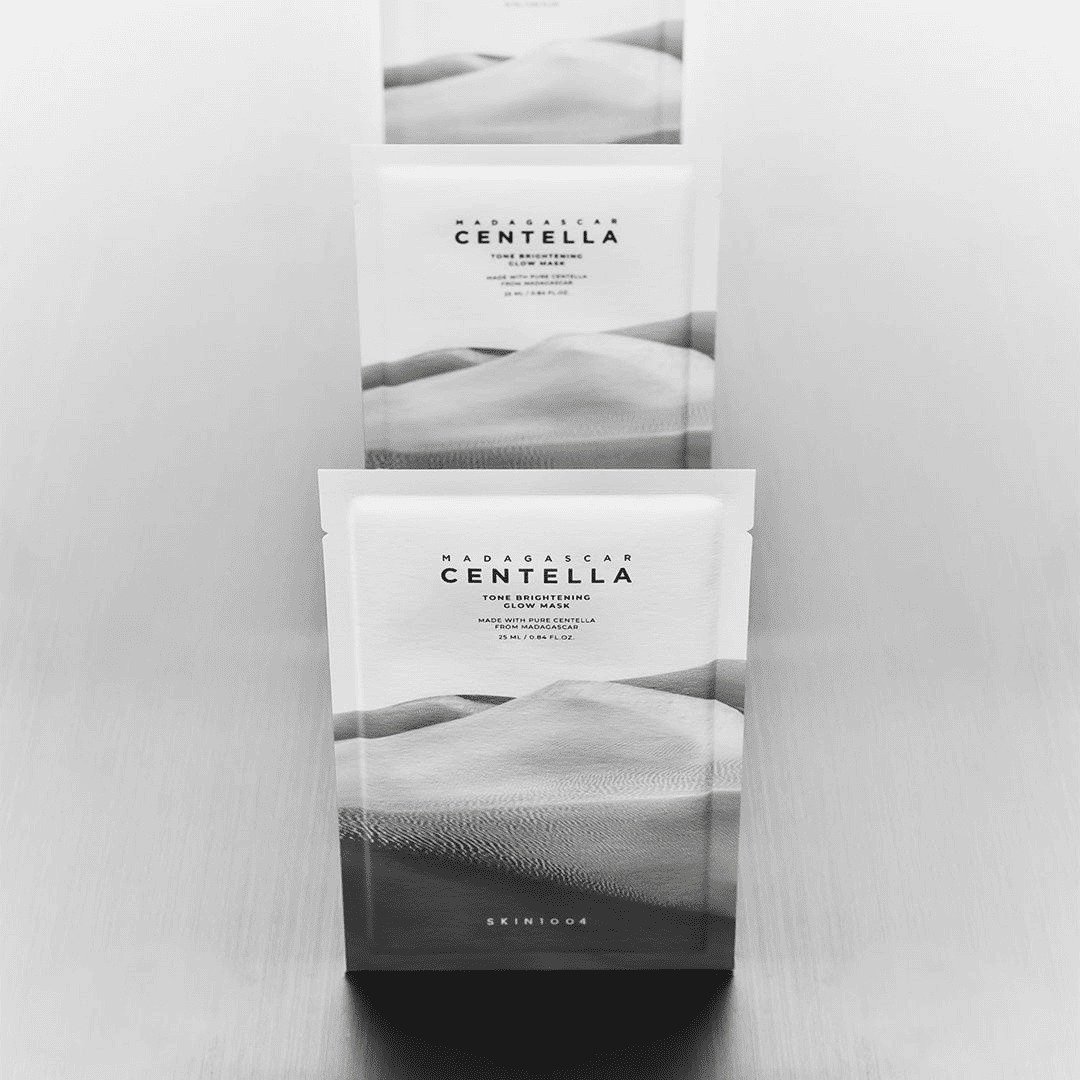 SKIN1004 Tone Brightening Glow Mask de SKIN1004 — textura y detalle | K-Beauty coreano en Narumi Chile