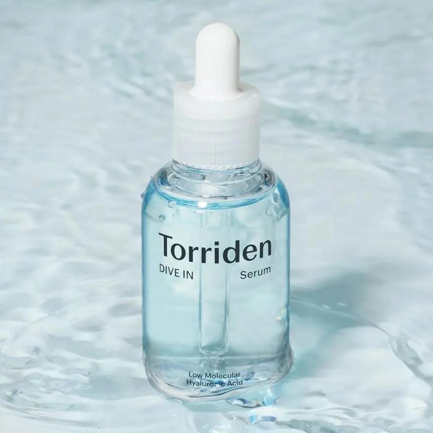 Torriden DIVE-IN Low Molecular Hyaluronic Acid Serum de Torriden — presentación y empaque | K-Beauty coreano en Narumi Chile
