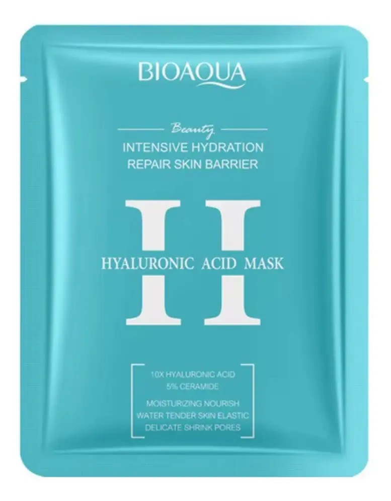 BIOAQUA Velo Ácido Hialurónico · Mascarilla Hidratante 25g